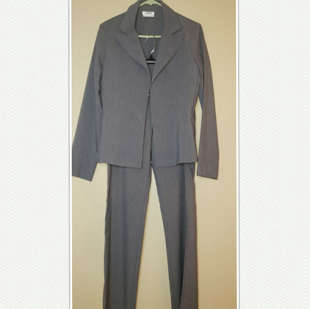Grey Pant Suit